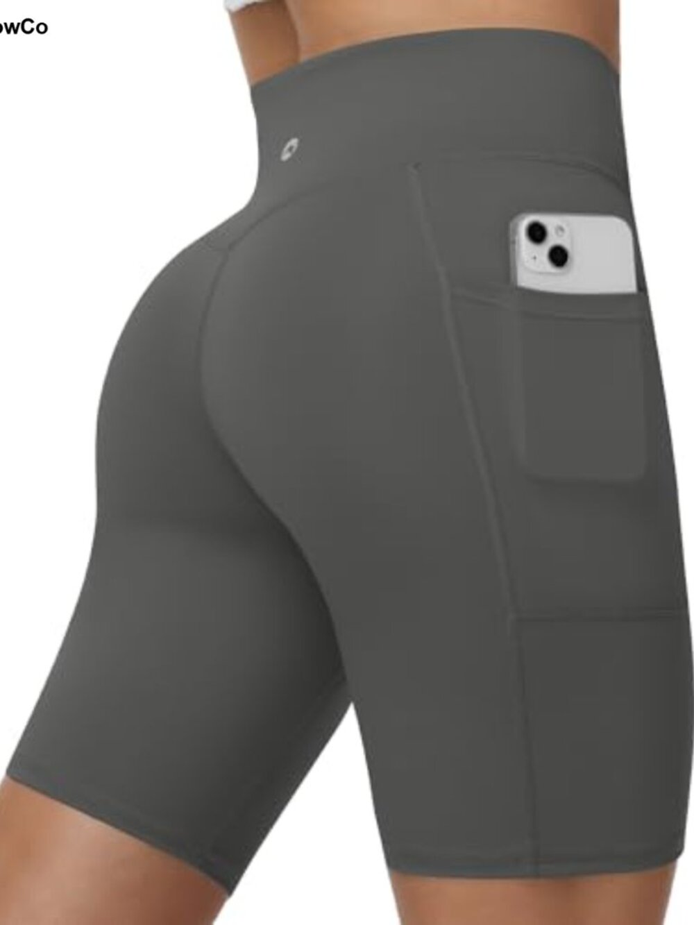 Women's Biker Shorts High Waist Tummy Control Spandex Athletic Workout Yoga